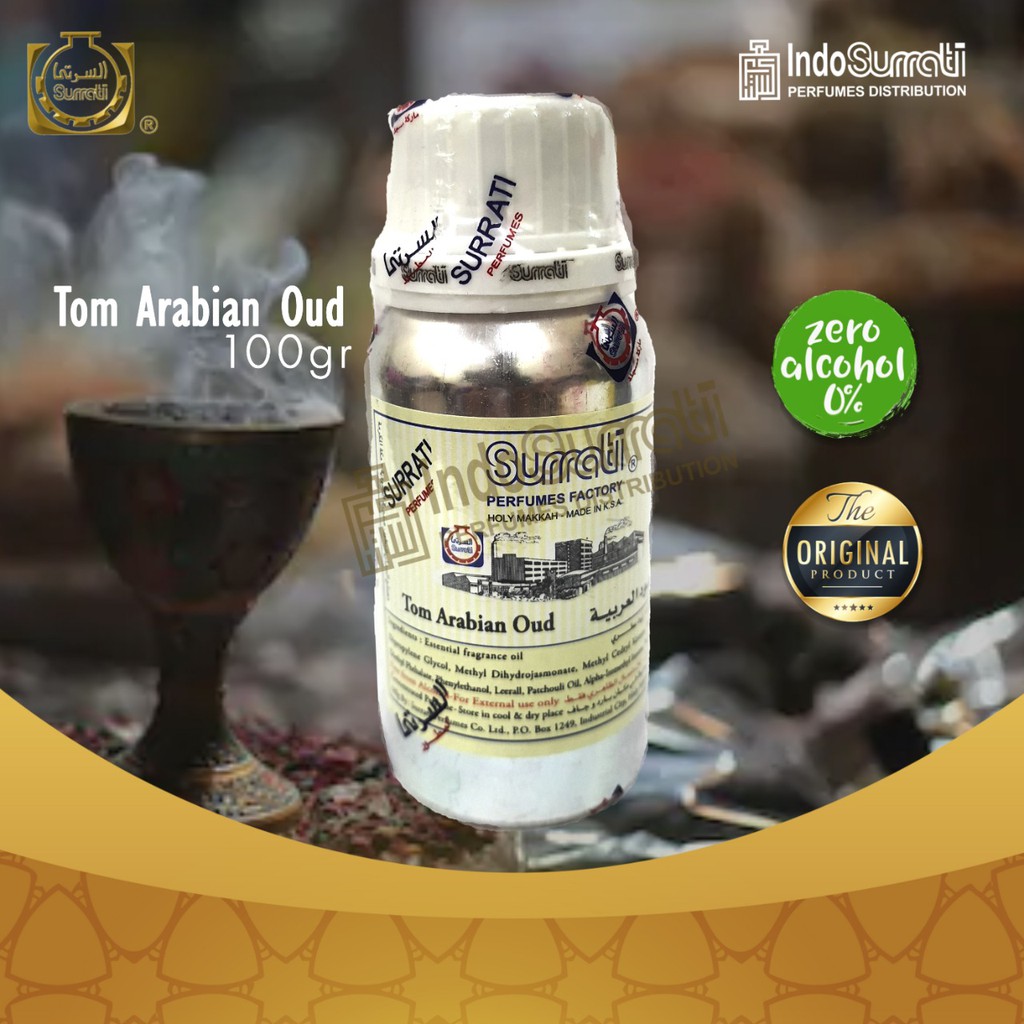 Jual Parfum TOM ARABIAN OUD 100gr Parfum Surrati Surrati