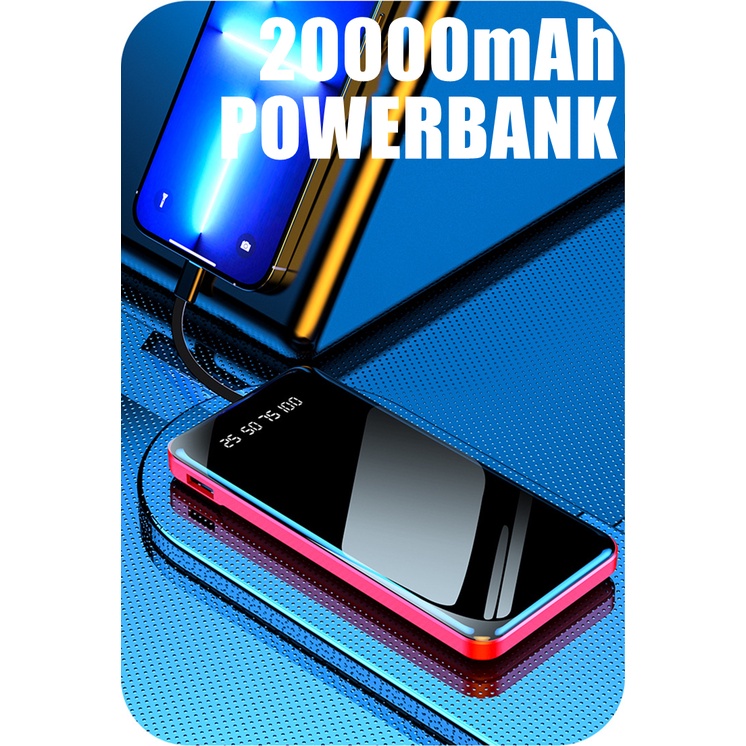 Jual Power Bank 20000mAh Kapasitas Besar Powerbank pawer bank original