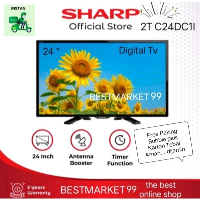 Jual PROMO SHARP LED 24