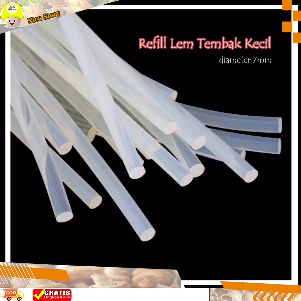 Jual (NCS) ISI Ulang REFILL LEM TEMBAK Bakar Glue Gun Kecil Lem Lilin
