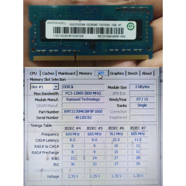 Ram 4gb Ramaxel Ram 2gb Ramaxel 4GB RAM Kit (2x2GB) 2Rx8 PC3