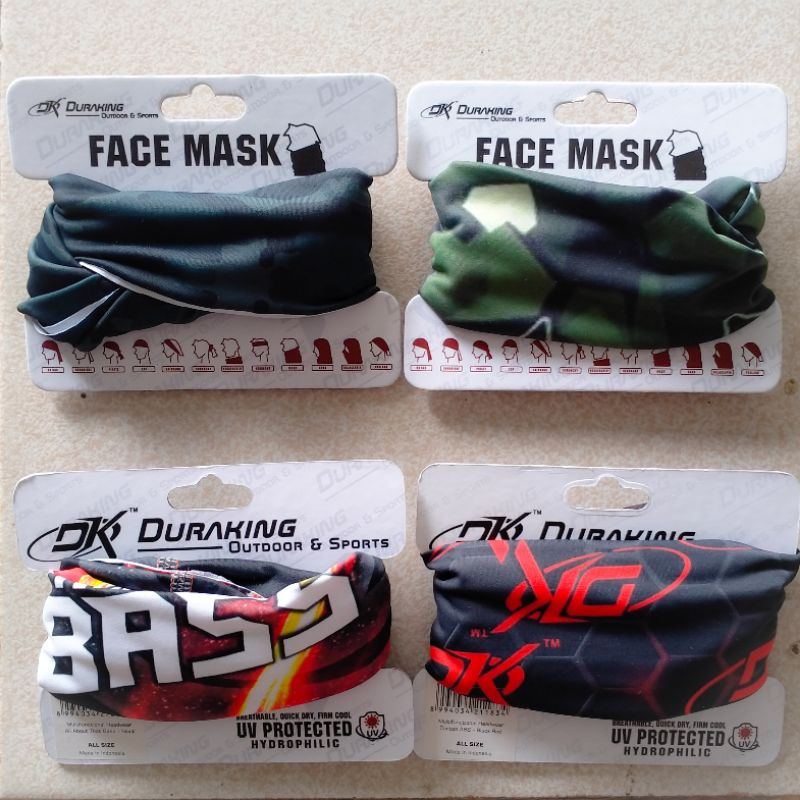 Jual Buff / Face Mask / Headware DURAKING | Shopee Indonesia