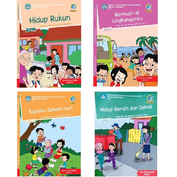 Jual Preloved buku bekas Tematik SD kelas 2 tema 1 2 3 4 5 6 7 8 ...