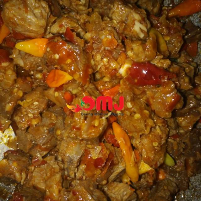Jual OMJ FULL DAGING SAPI / OSENG MERCON FULL DAGING SAPI/ SENGKEL SAPI ...