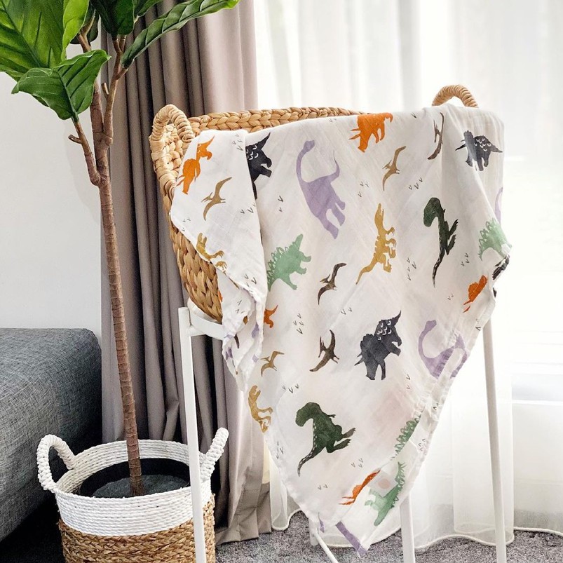 Jual Cozy by Chloe Muslin Swaddle 70 Bamboo 30 Cotton Shopee