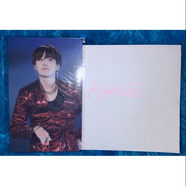 Jual [ READY STOCK!!! ] Photocard DVD Yoogi / Suga Love Yourself Seoul ...