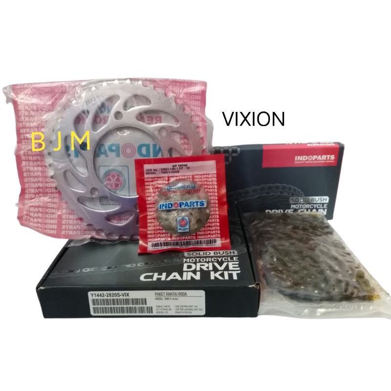 Jual Gear set Gir paket Yamaha Vixion ( 3C1 ) asli indopart Shopee