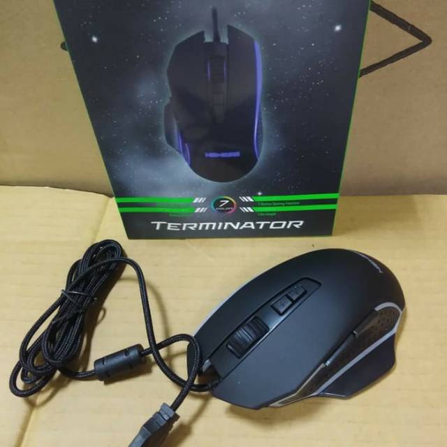 Jual Mouse Gaming Macro NYK Nemesis HK100 Terminator RGB | Shopee Indonesia