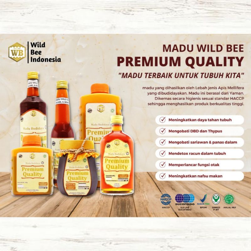 Jual Madu Premium Quality Lebah Apis Mellifera Asli Yaman Madu Hutan Asli Murni Wild Bee