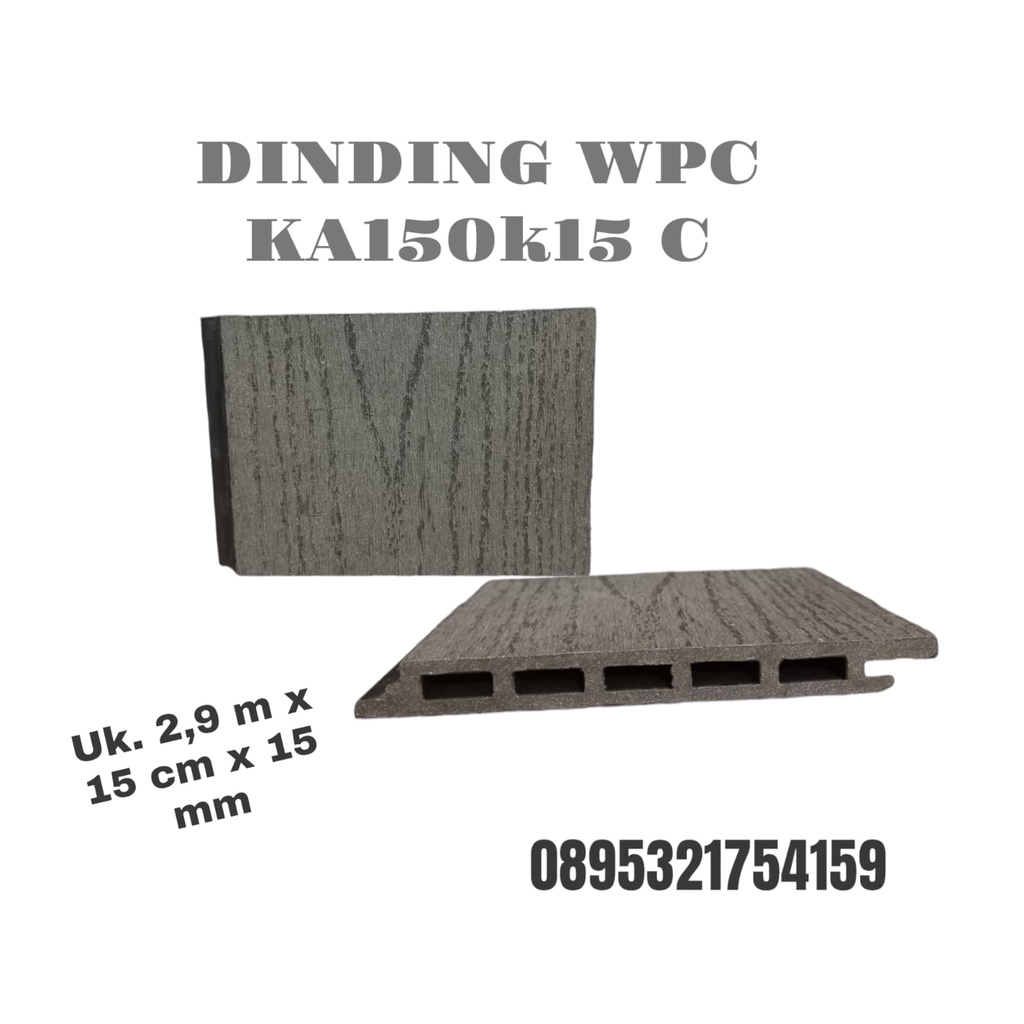 Jual Dinding Kayu Wpc Kayu Asri Tipe Ka K C Shopee Indonesia