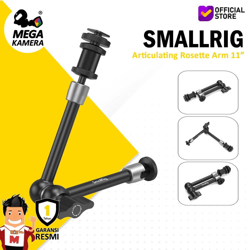 Jual SmallRig Articulating Rosette Arm 11 Inch - Magic Arm | Shopee ...