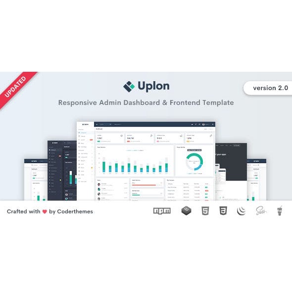 Jual Uplon Admin & Dashboard - GPL | Shopee Indonesia
