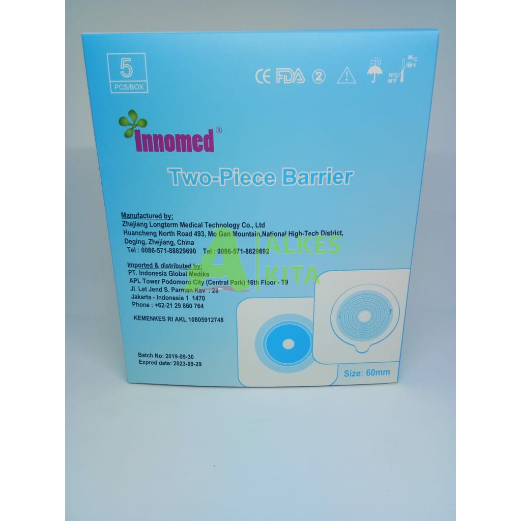 Jual Innomed Two Piece Barrier / Kantong stoma ( 1 Box isi 5 Pcs ...