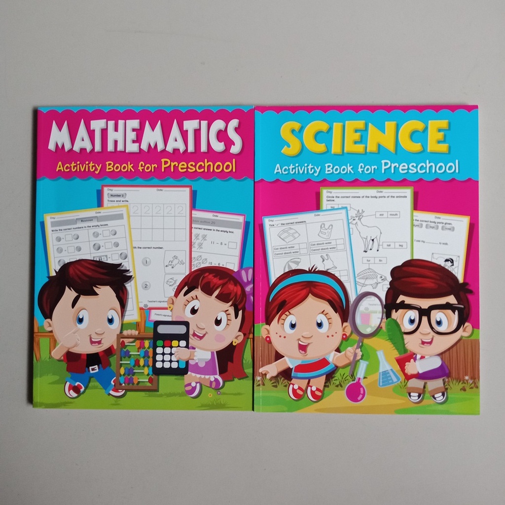 Jual BUKU MATHEMATICS / SCIENCE ACTIVITY BOOK FOR PRESCHOOL (PILIHAN ...