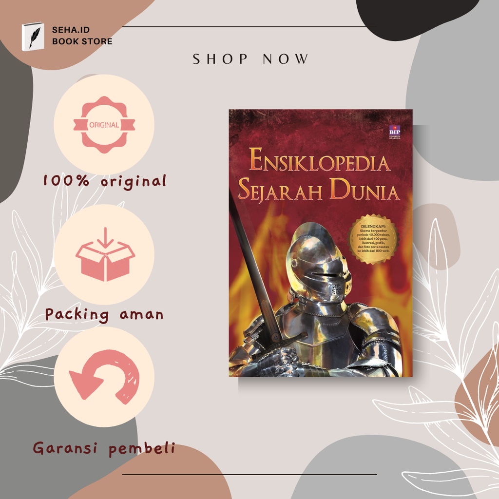 Jual Buku Referensi Sekolah Ensiklopedia Sejarah Dunia Original ...