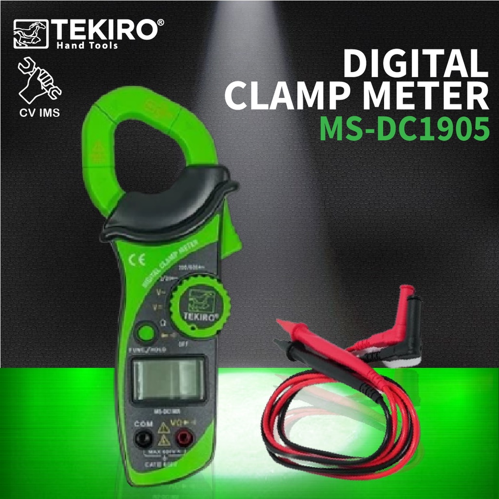 Jual Avometer Digital Clamp Meter MSDC1905 TEKIRO Shopee Indonesia