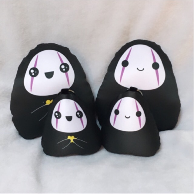 Jual No face / kaonashi keychain plush (studio ghibli) (spirited away ...