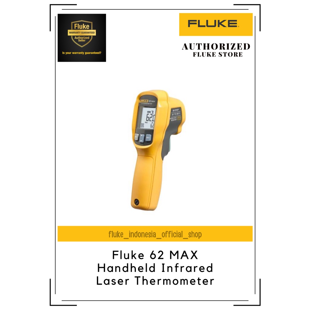 Jual Fluke 62 MAX Infrared Thermometer Shopee Indonesia