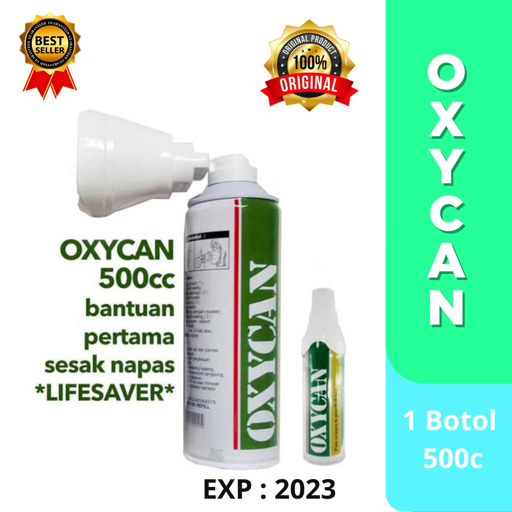 Jual Oksigen Dalam 1 Botol Kemasan Kaleng Isi 500cc Oxigen Alat Bantu ...