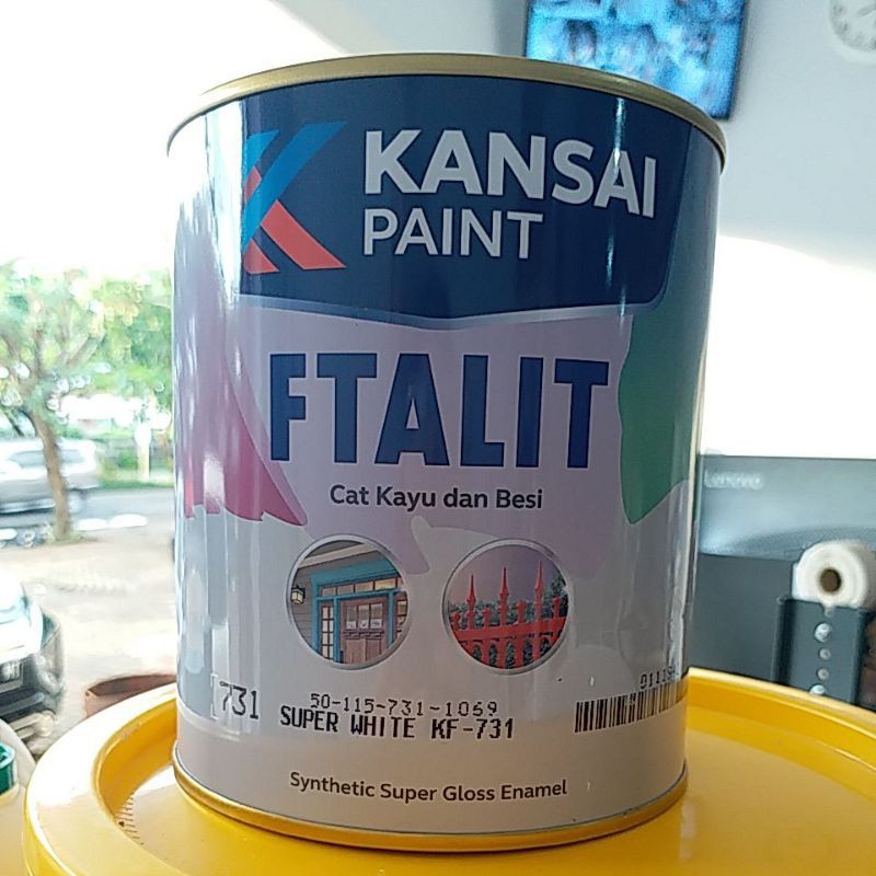 Jual Kansai Ftalit Gloss Cat Kayu Dan Besi 1kg Shopee Indonesia 6349