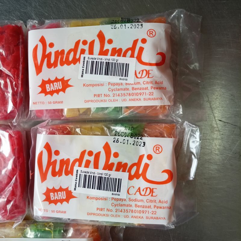 Jual Sukade Vindi Vindi 50 Gr Topping Kue Kering Vindi Vindi Socade Shopee Indonesia 6013