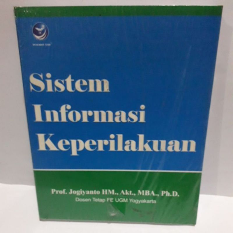 Jual Sistem Informasi Keperilakuan.Jogiyanto Shopee Indonesia