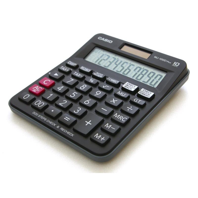 Jual KALKULATOR CASIO MJ 100D PLUS - 10 DIGIT - CHECK AND RECHECK - 2 ...