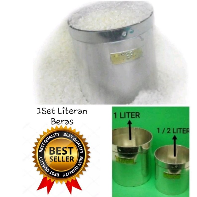 Jual Literan Beras Takaran Beras Ukuran 12liter 1 Liter 2 Liter Shopee Indonesia 7007