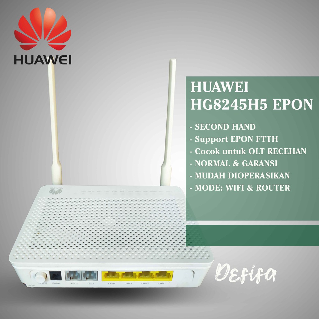 Jual Modem Wifi Router Huawei Hg8245h5 Ont Epon Olt Recehan Shopee Indonesia 9100