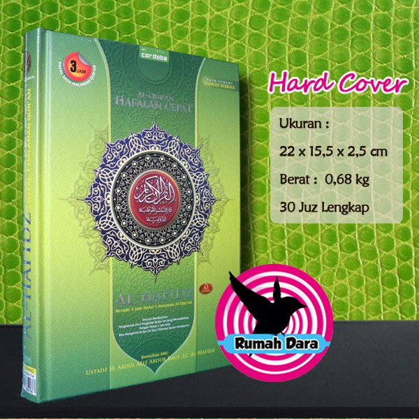 Jual Mushaf - Al Quran Al Hafidz - Metode 3 Jam Menghafal Al Quran ...