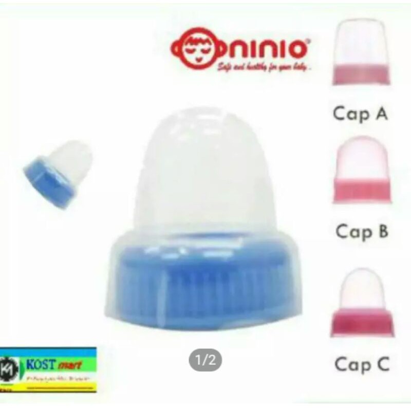 Jual NINIO CRUEW CUP / TUTUP BOTOL DOT + RING DOT | Shopee Indonesia