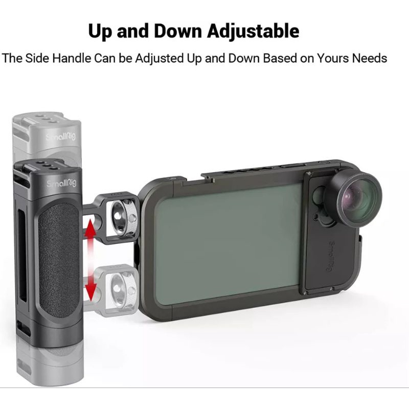 Jual smallrig lightweight alumunium rig cage side handle smartphone hp ...
