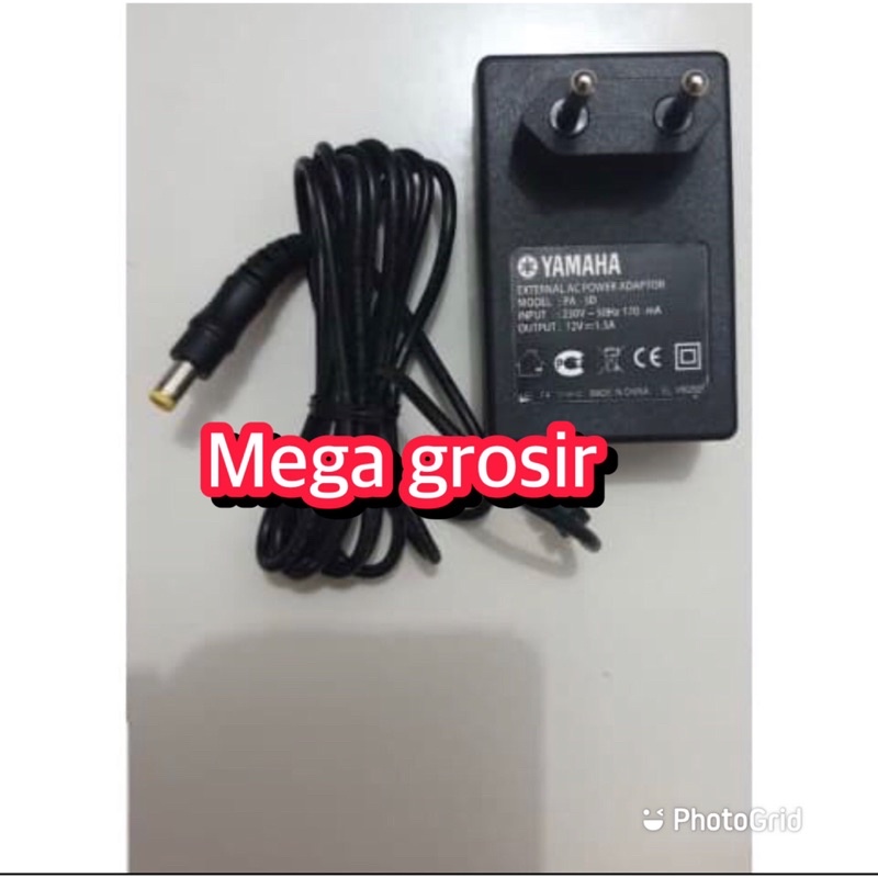 Alimentatore Per Tastiera Yamaha PSS-11 - 12V UK, 2 Metri, EPPS