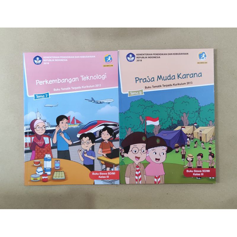 Jual Buku Tematik SD kelas 3 tema 7 8 - 1 paket 2 buku - kurikulum 2013 ...