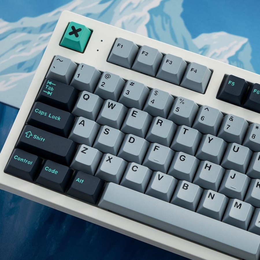 Jual KEYCAPS ABS CHERRY PROFILE DOUBLE SHOT GMK CLONE HAMMERHEAD LIGHT