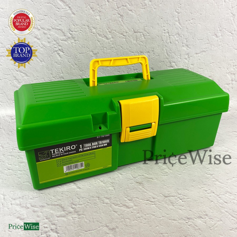 Jual Tool Box Plastik TB1069 Tekiro / Kotak Perkakas PVC Shopee Indonesia