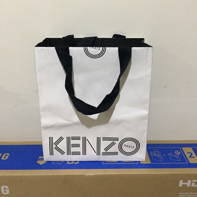 Paper on sale bag kenzo