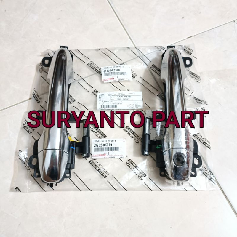 Jual Frame Sub Assy Handle Lapisan Dalam Luar Pintu Depan Toyota Innova ...