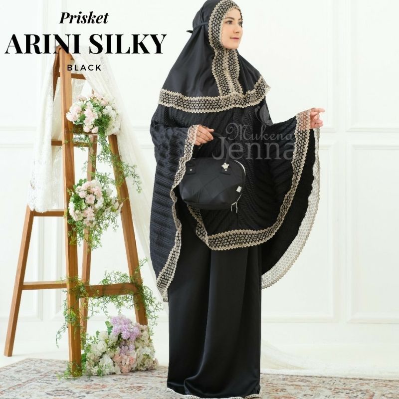 Jual Mukena Silky Arini 2in1 Bisa Ponco Mukenafaradisa Mukenajenna