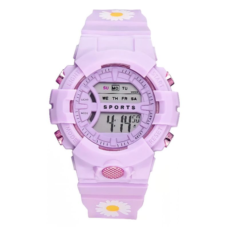 Jual Jam Anak Tk Sd Smp Digital Led Rubber Sport Multifungsi Jam Tangan ...