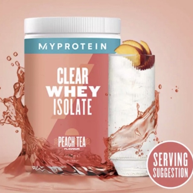 Jual Myprotein Clear Whey Isolate Peach Tea ( 20 Serving x 25gr ) Shopee Indonesia