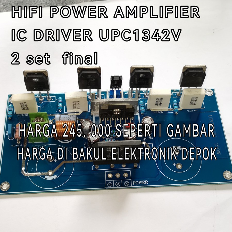 Jual HIFI amplifier UPC1342V 2set final | Shopee Indonesia