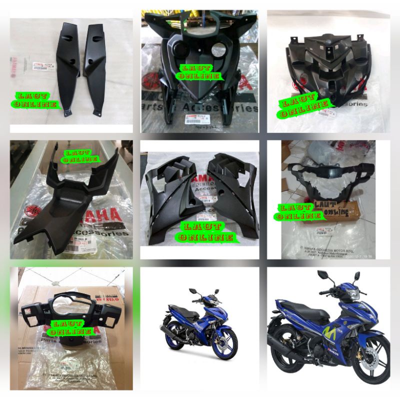 Jual COVER BODY KASAR BAGIAN DEPAN JUPITER MX KING THN 2015/2018