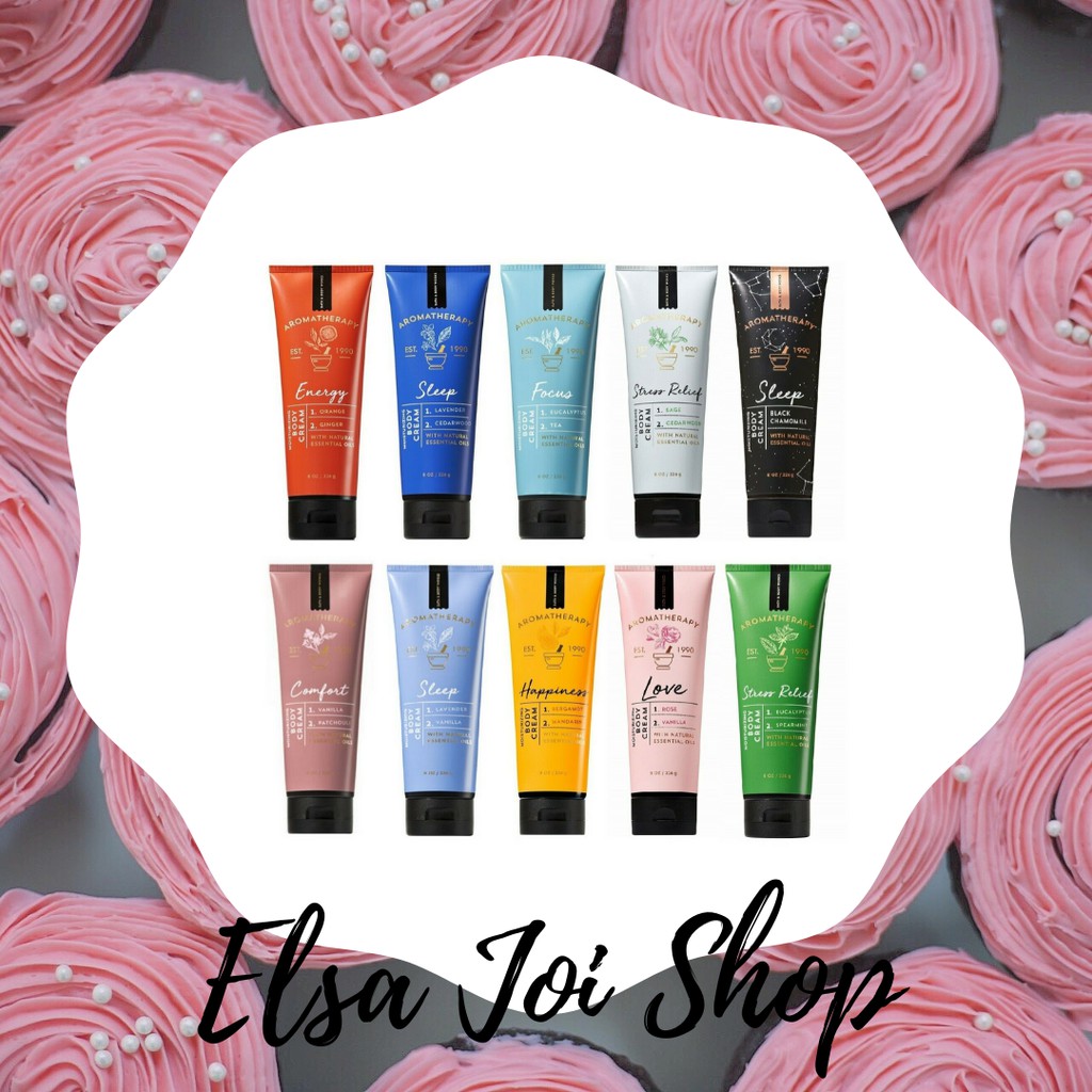 Jual SALE BBW Bath & Body Works Aromatherapy/Love Body Cream 8 oz