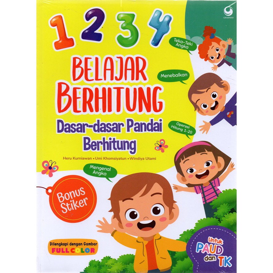 Jual 1 2 3 4 BELAJAR BERHITUNG ( DASAR - DASAR PANDAI BERHITUNG ...