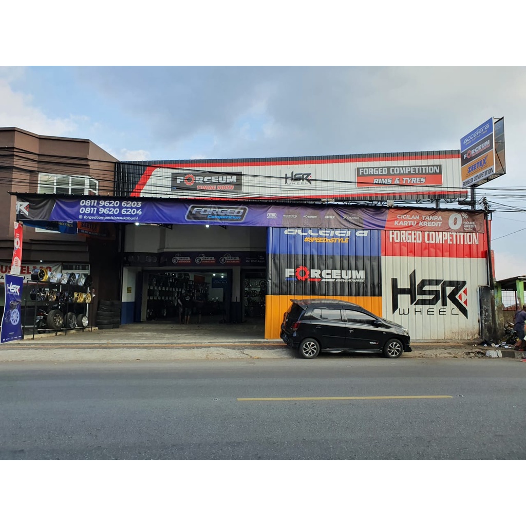 Jual Harga Murah PAKETAN Velg HSR STARLIGHT RING 16 Plus ban 195 50 ...
