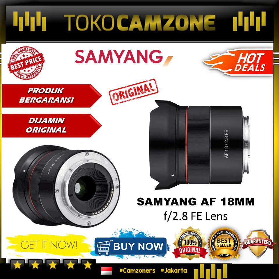 Jual Samyang AF 18mm FE for Sony E Samyang 18mm Sony E