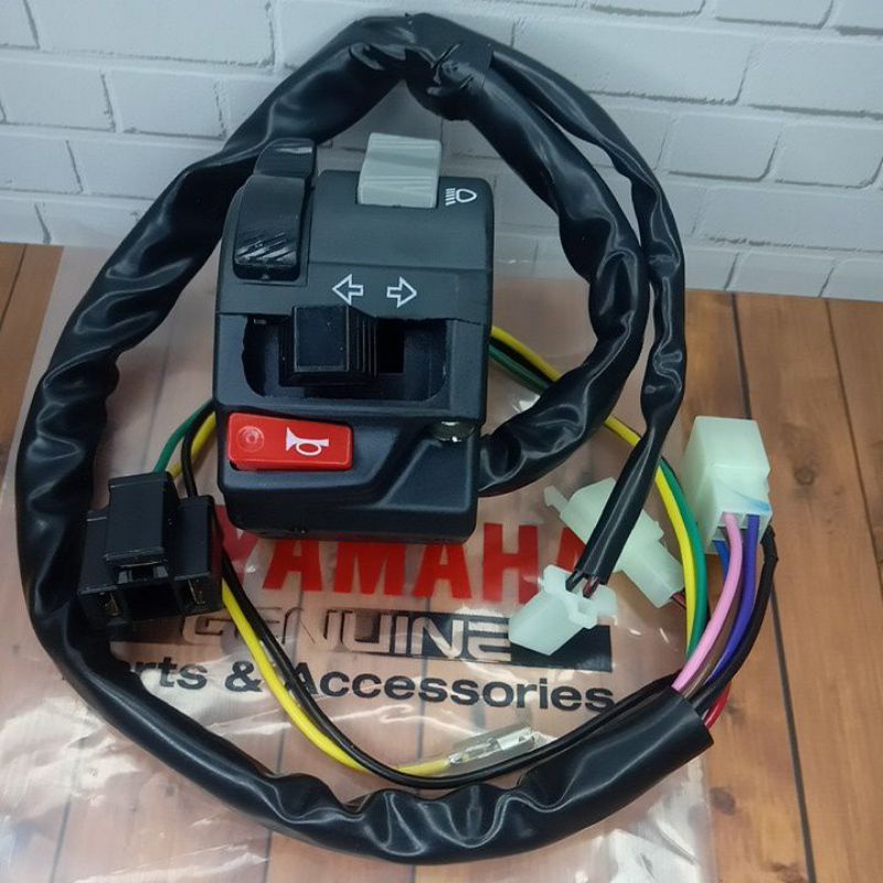 Jual holder saklar switch handle satu set kanan kiri motor yamaha ...
