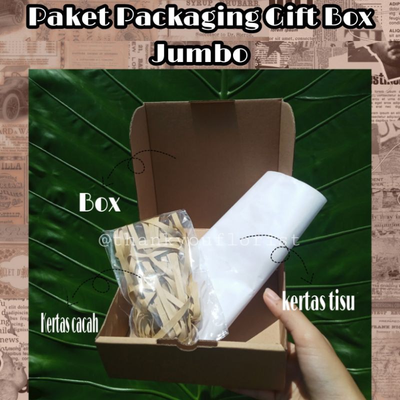 Jual Box/Paket Packaging Jumbo/Paket Gift Box Jumbo/Paket Hampers Jumbo ...