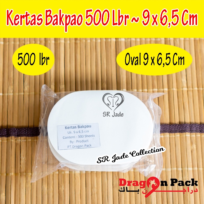 Jual Kertas Bakpao Bulat Oval Dragon Pack Cm Cm Cm Cm Lembar Kertas Bakpau